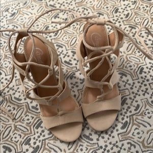 Candies Lace Up Heels - New
